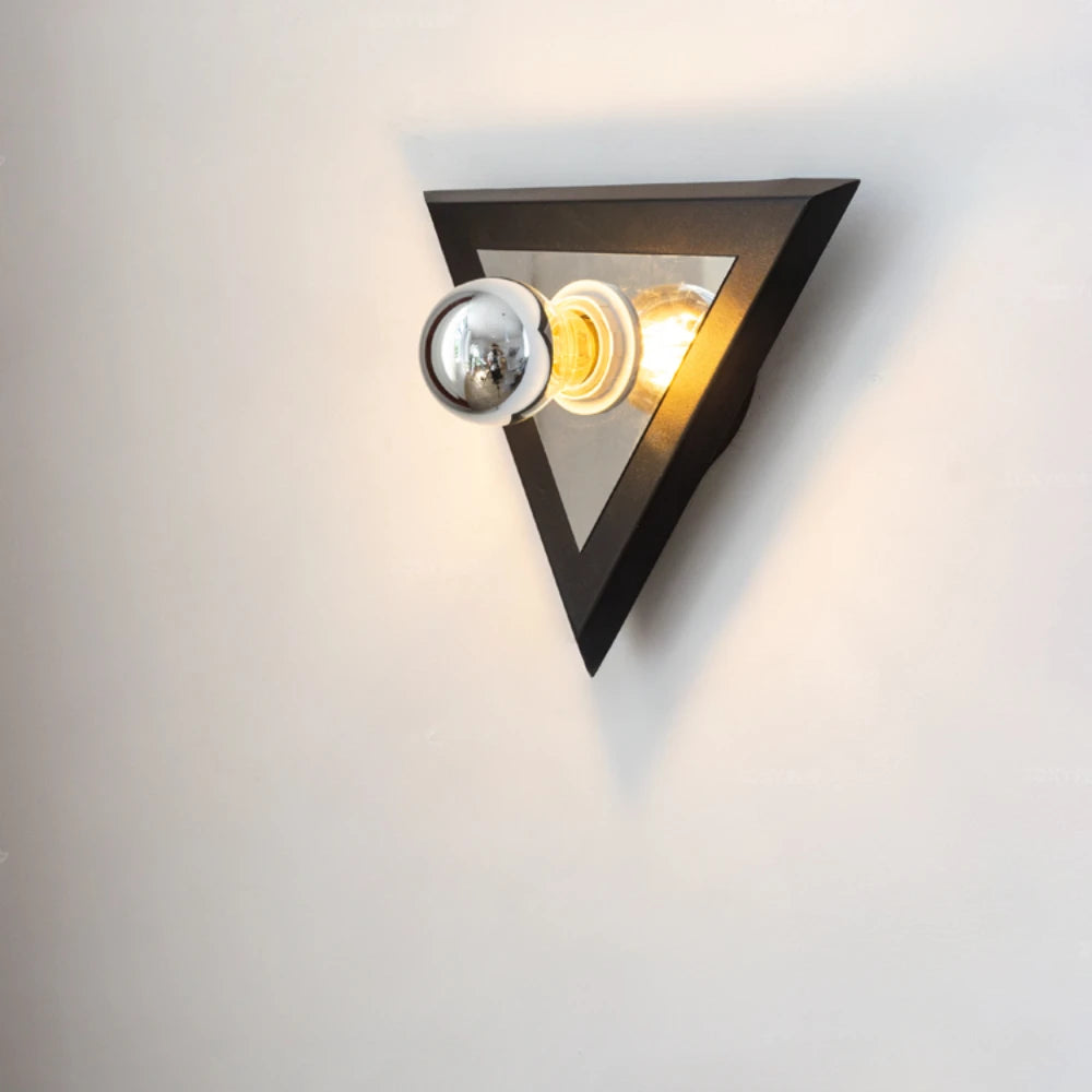 applique murale led triangulaire moderne pour décoration intérieure - vue 5 sur 7