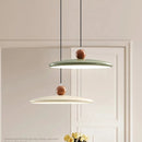 Lustre de restaurant style crème ovni