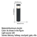 Moderne LED-Außenleuchte für Garten und Hof