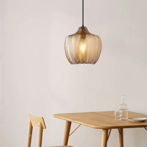 lampe led suspendue en verre design moderne pour espaces divers