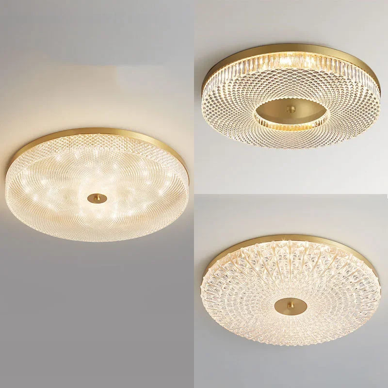 plafonnier led circulaire minimaliste moderne en acrylique - vue 7 sur 13