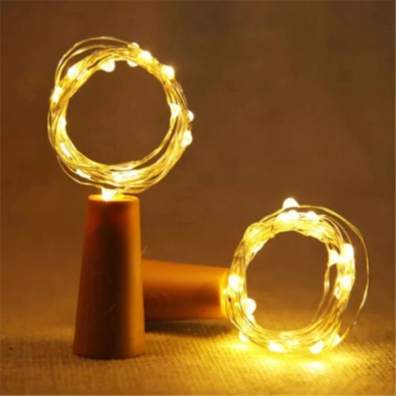 lot de 10 guirlandes lumineuses led pour décoration artisanale et festive - vue 4 sur 9