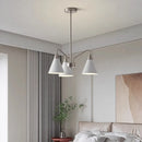 lustre moderne en fer design pour décoration intérieure lumineuse