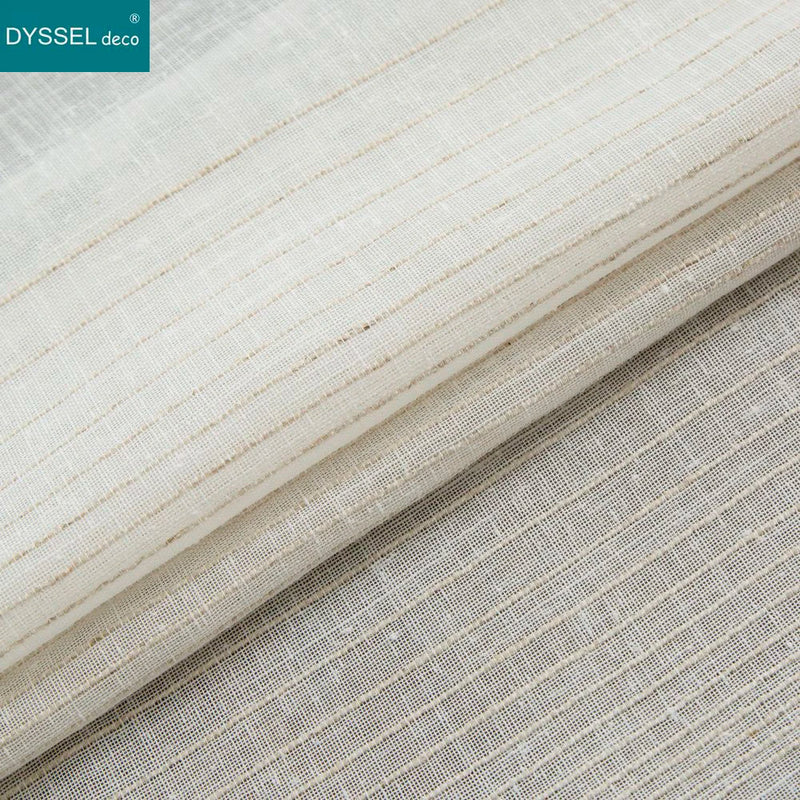 Voilage rideau rayures style americain salon chambre moderne