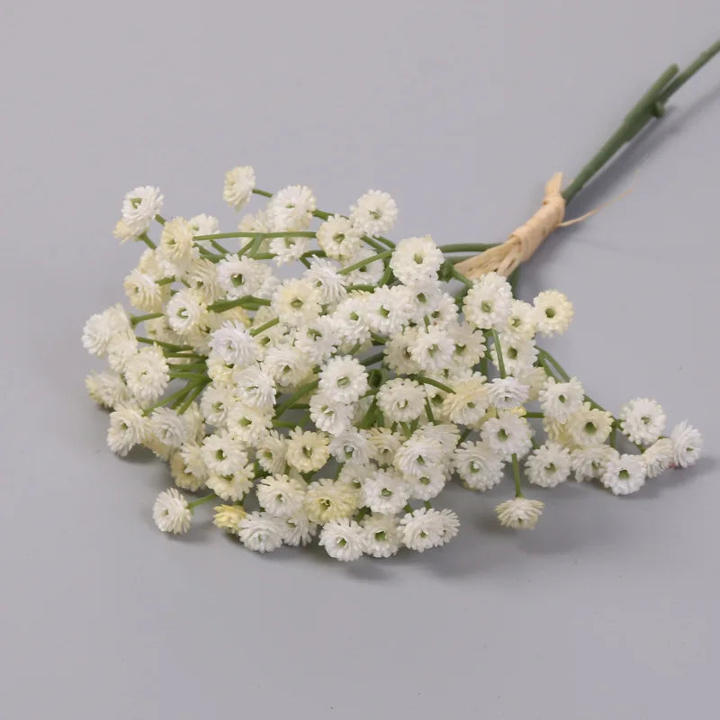 bouquet de gypsophile artificielle pour mariage et décoration intérieure - vue 4 sur 8