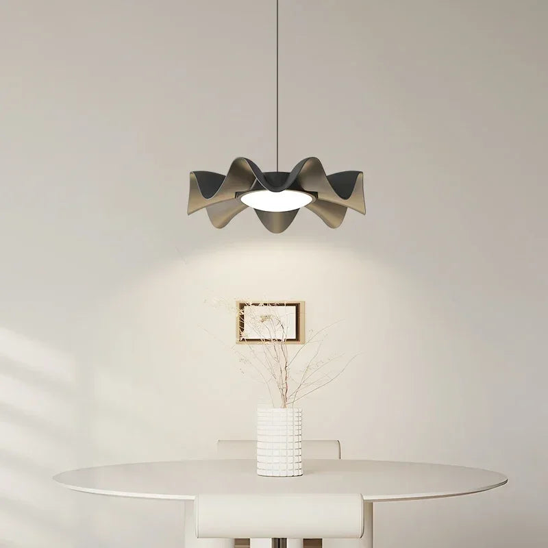 suspension à led moderne pour décoration intérieure nordique rétro - vue 7 sur 8