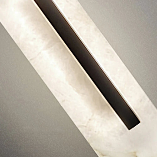 40CM High Natural Marble Wall Lamp Led Postmodern Living Room Bedroom Home Decor Light Luxury Bedside Hallway Sconce