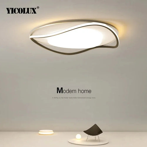 lustre led moderne éclairage intérieur lampe circulaire carrée