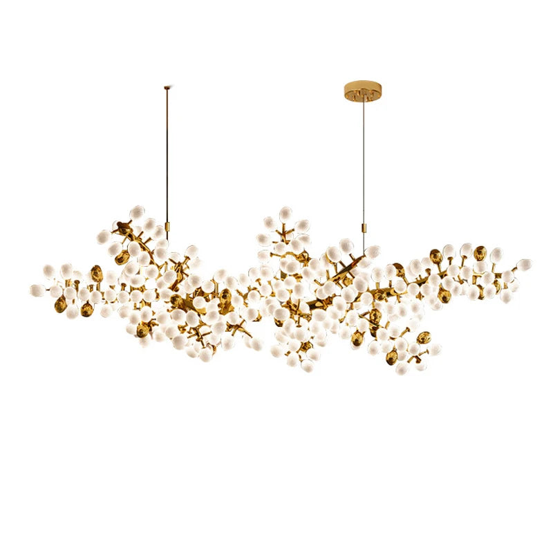 Modern Designer Dining Room Led Chandelier Living Room Grape Chandelier Bedroom Home Decor Hotel, Meeting Room Gloss Chandelier - vue 7 sur 15