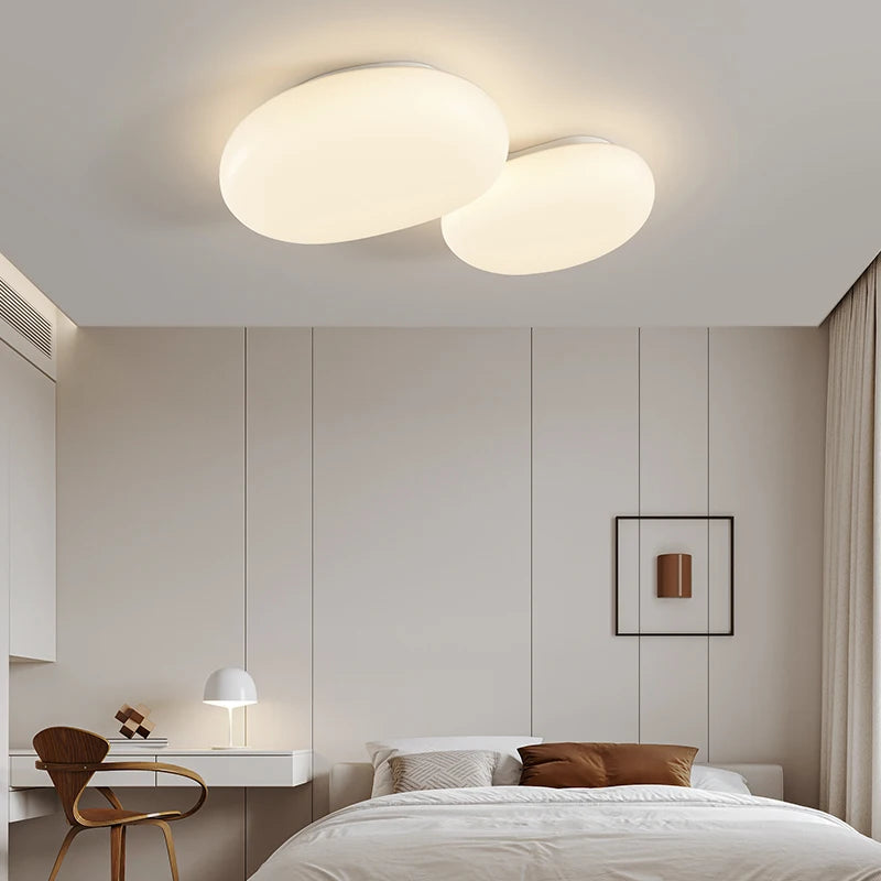 Moderne minimalistische Deckenleuchte mit Augen­schutzfunktion - vue 4 sur 13