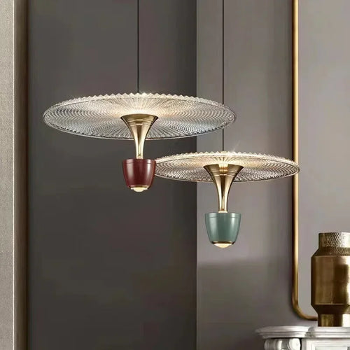 Design-Pendelleuchte für die Innendekoration, verstellbar - vue 5 sur 8