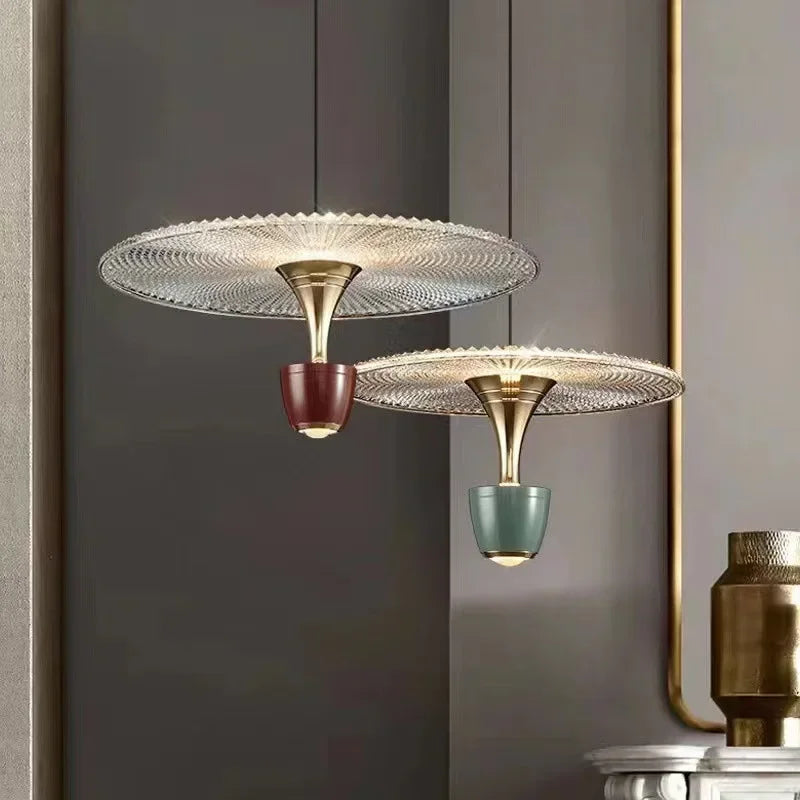 Design-Pendelleuchte für die Innendekoration, verstellbar - vue 5 sur 8