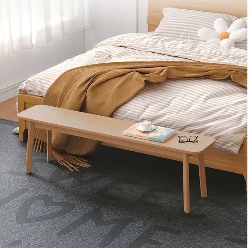 tabouret en noyer pour salle à manger et cabine d'essayage style chinois - vue 11 sur 10