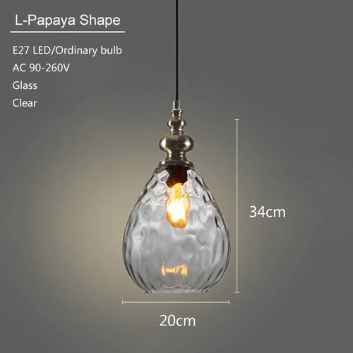 Moderne Pendelleuchte aus Glas für elegante Inneneinrichtung - vue 9 sur 27