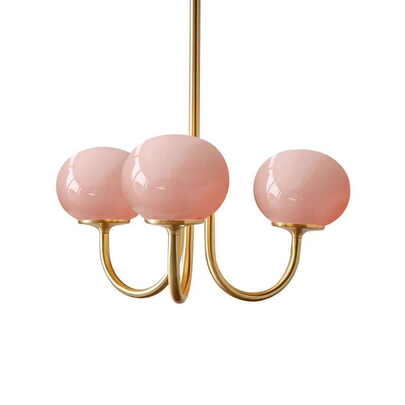 Lustre design doré nordique Simple