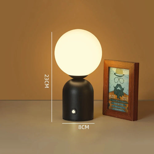 LED-Schreibtischlampe wiederaufladbar für dekorative Innenbeleuchtung - vue 9 sur 10
