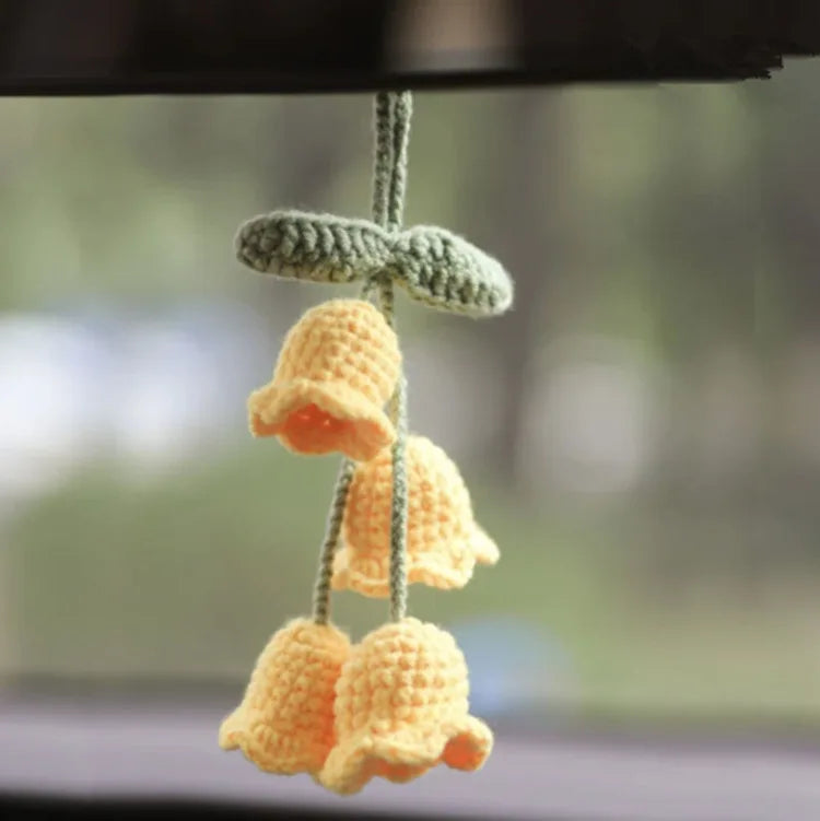 crochet suspendu créatif pour décoration de voiture plante en pot - vue 8 sur 34