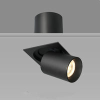 Quadratischer LED-Einbauspot teleskopisch mit flexibler Rotation für Zuhause