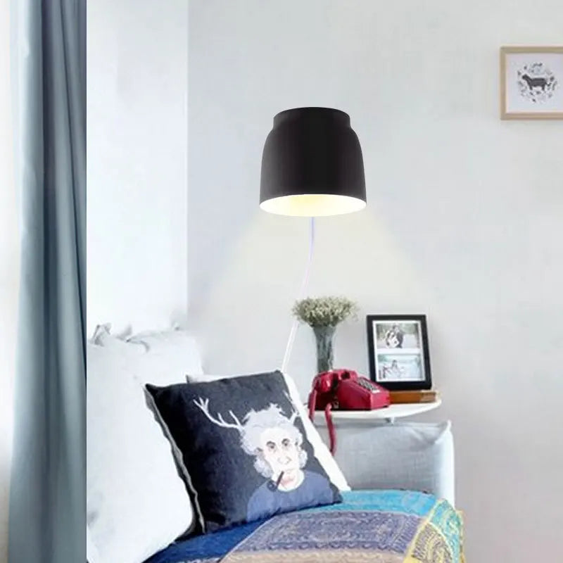 Nordische Wandleuchte mit Drehschalter - vue 3 sur 8