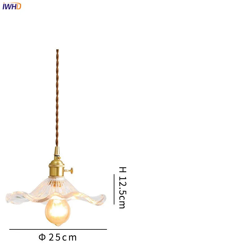 suspension en verre coloré style nordique pour intérieur moderne - vue 13 sur 13