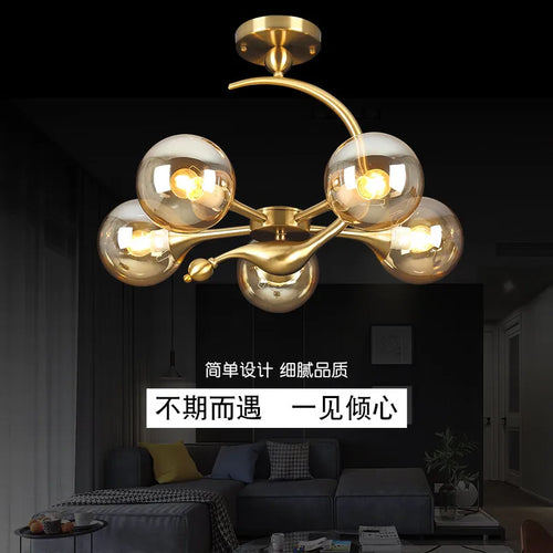 lustre nordique post-moderne simple style américain moderne