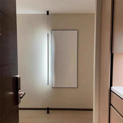 Minimalistischer LED-Pendellampadaire im modernen Design für die Innendekoration - vue 5 sur 12