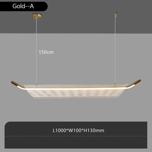 Minimalistische Designer-Pendelleuchte für moderne Restaurants und Bars - vue 10 sur 18