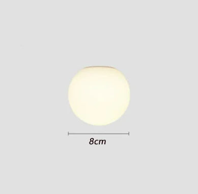 Minimalistische LED-Wandleuchte aus Glas für den Innenbereich - vue 9 sur 14