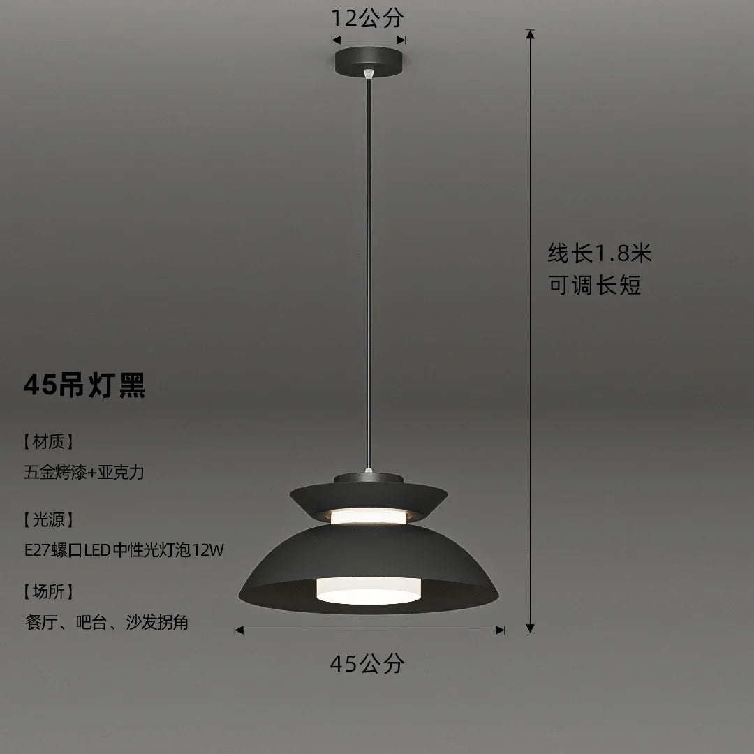 Moderne Pendelleuchte im dänischen Wabi-Sabi-Design für zeitgemäße Räume