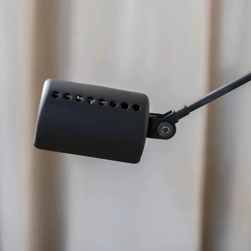 lampadaire led minimaliste long bras métal prise adaptée - vue 6 sur 13