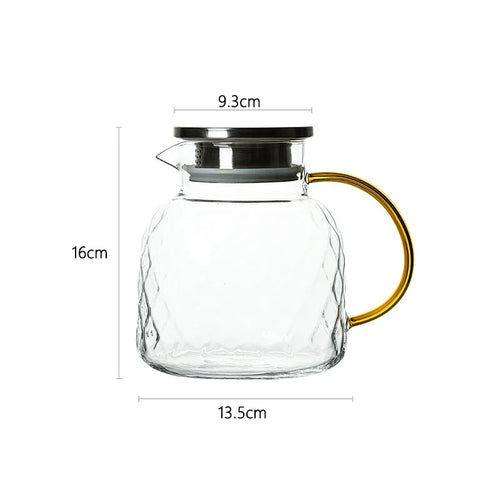 Bouilloire isotherme infusion a froid avec poignee
