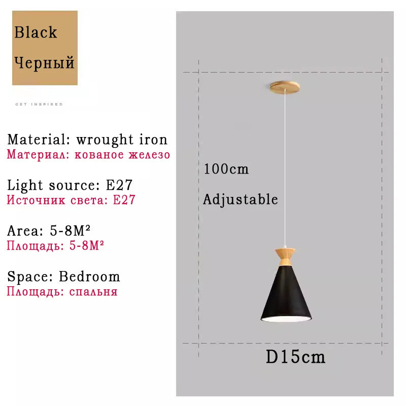 Moderne Pendelleuchte in minimalistischer Hornform für die Beleuchtung von Kochinseln