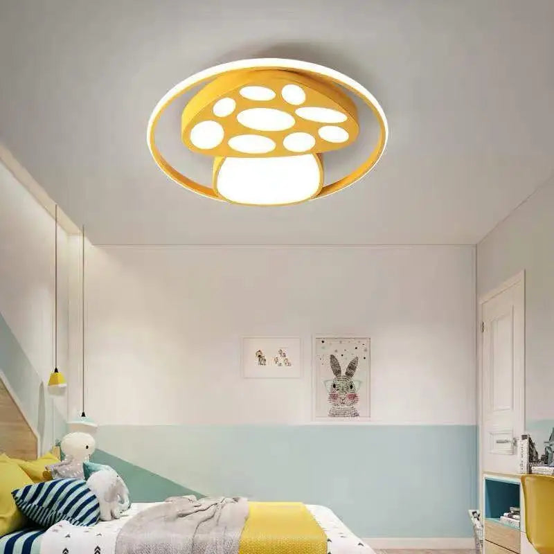 plafonnier led lune dessin animé pour enfants moderne - vue 11 sur 15