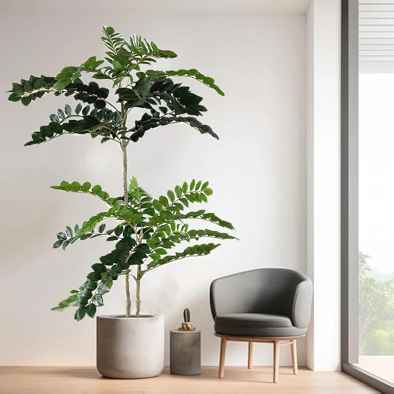 arbre à argent artificiel pour décoration et porte-bonheur - vue 3 sur 11