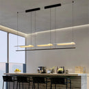 Moderne Pendelleuchte aus Schmiedeeisen im nordischen Minimaldesign
