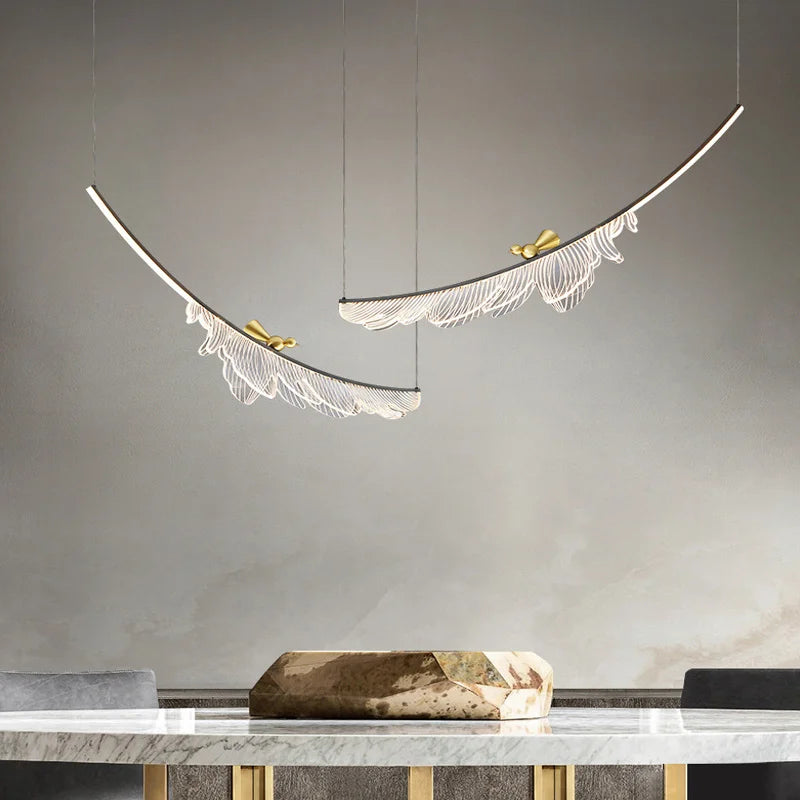 plafonnier led design moderne pour un intérieur élégant et décoratif - vue 5 sur 9