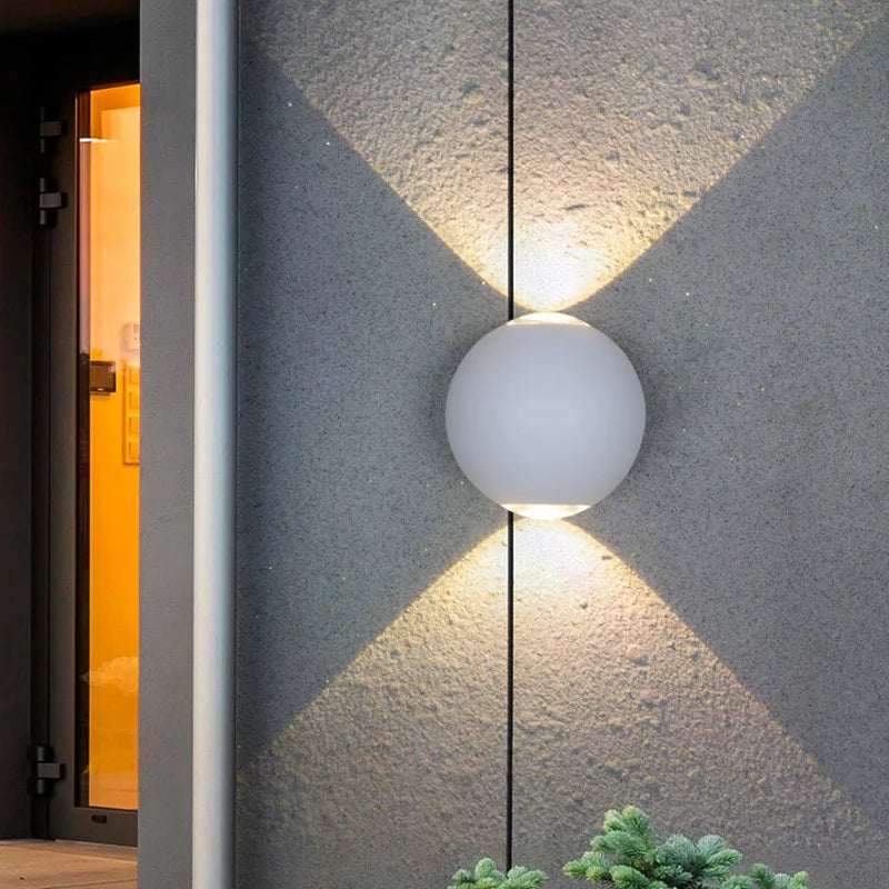 applique murale led moderne en aluminium pour éclairage domestique - vue 5 sur 10