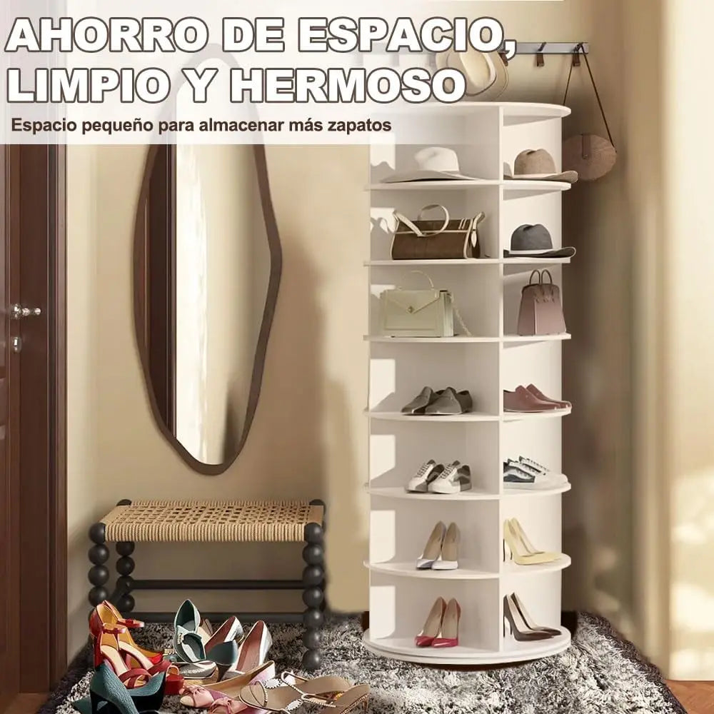 organisateur de chaussures rotatif à 360 degrés - vue 2 sur 6