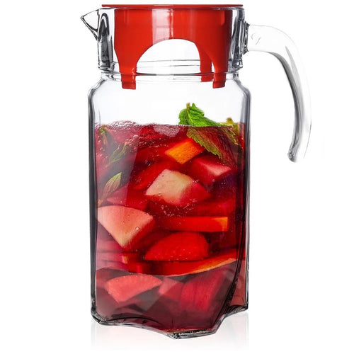 Carafe en verre avec poignée 175 l design