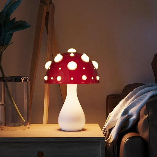 Amanita Pilzlampe LED Tricolor USB/AC - vue 6 sur 8