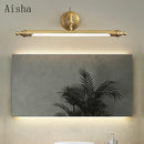 LED-Wandleuchte aus Messing im nordischen Stil für elegantes Interieur