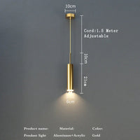 Lamp Modern Adjustable LED Pendant Light, Elegant Ceiling Hanging LED Light Fixture For Kitchen Island Living Room Bedroom