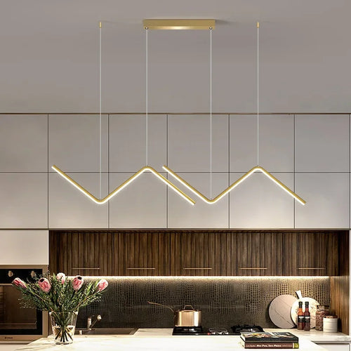 Moderne LED-Pendelleuchte für stilvolle Innenräume - vue 6 sur 12