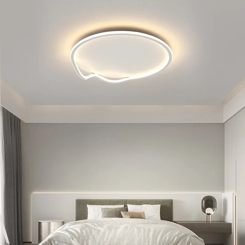 plafonnier led design nordique simple créatif décoratif intérieur - vue 6 sur 10