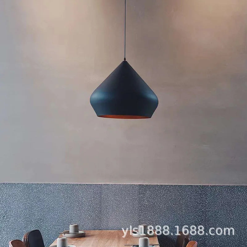 Modern Sleek Pendant Ceiling Lights, Suspension lamp for Kitchen Islands, Restaurant Tables, Home Room decorations Lighting - vue 3 sur 8