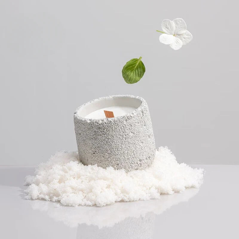 bougie parfumée volcanique française coffret cadeau décoration intérieure Noël - vue 4 sur 7