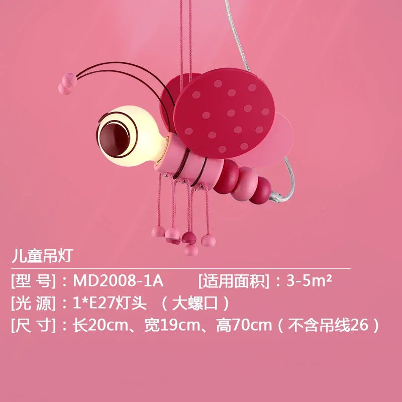 suspension abeille pour chambre enfant style princesse dessin animé - vue 4 sur 6