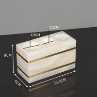 ensemble daccessoires en marbre naturel pour salle de bain