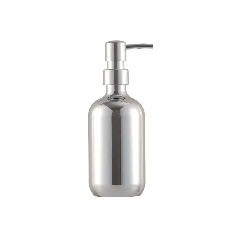 distributeur de savon désinfectant argent rechargeable 300 à 500 ml - vue 13 sur 14
