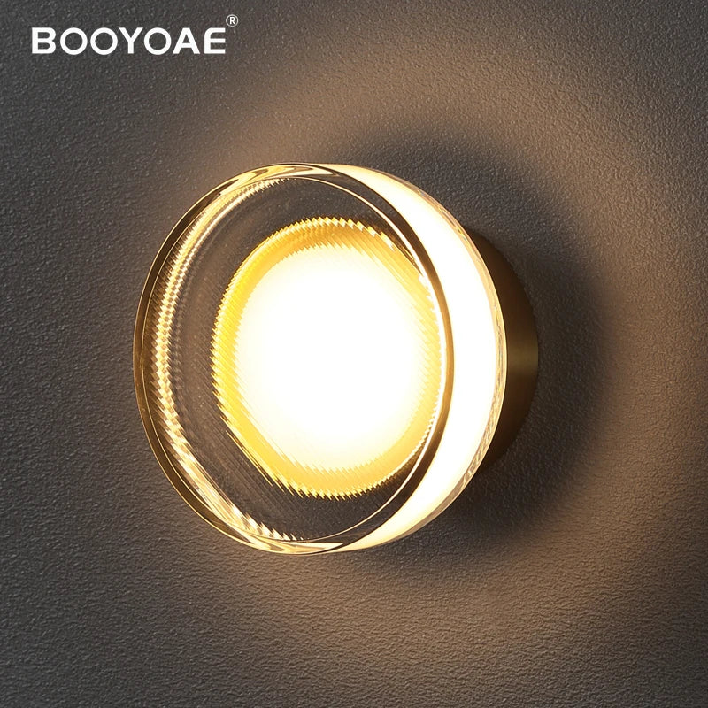 Applique murale salon applique murale pour la décoration de la maison éclairage moderne acrylique LED couloir chambre chevet luminaire appliques murales - vue 2 sur 14